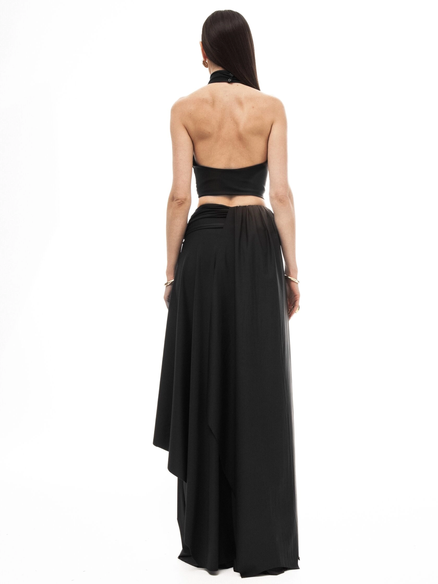 Брюки BENITO(БЕНИТО) в черном цвете - 40-42 (XS-S) - Черный