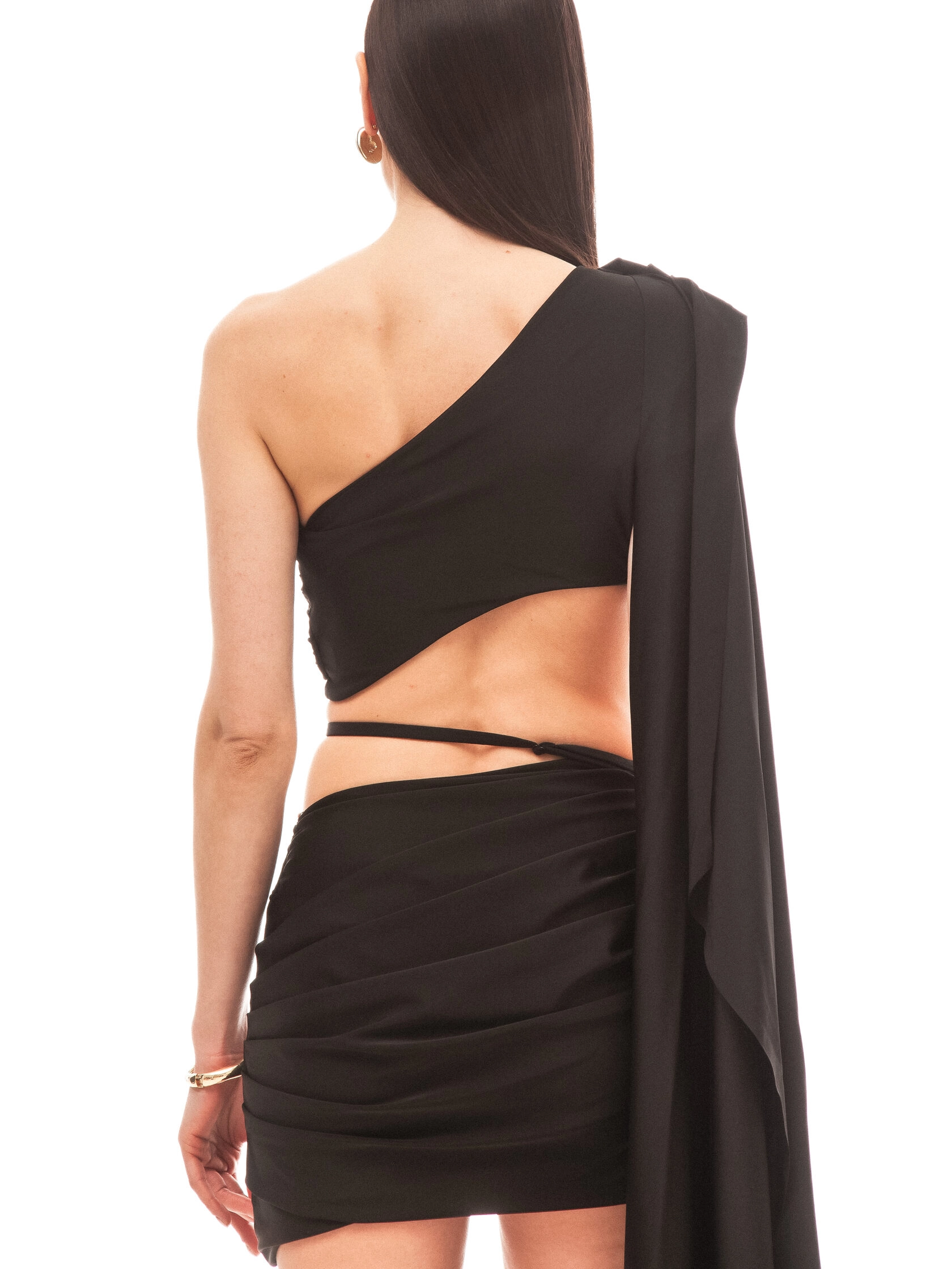 Топ CARTELLA(КАРТЕЛЛА) в черном цвете - 40-42 (XS-S) - Черный