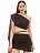 Топ CARTELLA(КАРТЕЛЛА) в черном цвете - 40-42 (XS-S) - Черный
